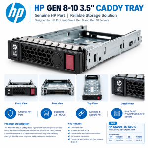 HP GEN 8-10 3.5" CADDY TRAY